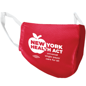 Face Mask (union made) - NY Health Act x Racism is a Public Health Crisis